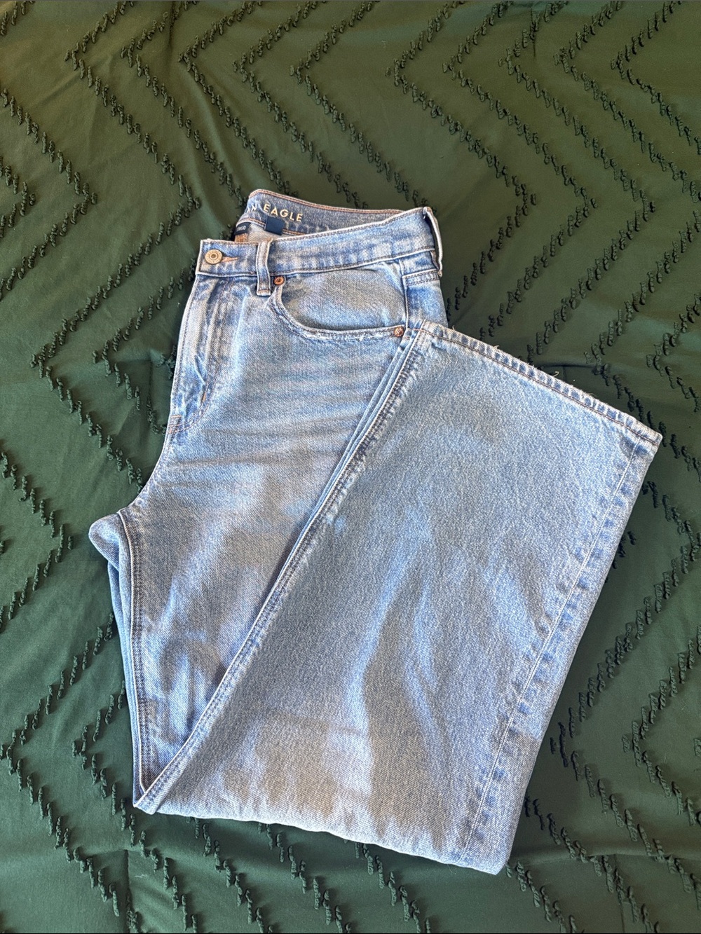 American Eagle Outfitters Stovepipe Straight-Leg Jeans